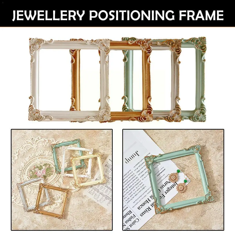 Рамка для позиционирования ювелирных изделий в стиле ретро фоторельефная стойка для фотографий рельефный держатель для фотографий рамка для демонстрации косметики Fram S7B4