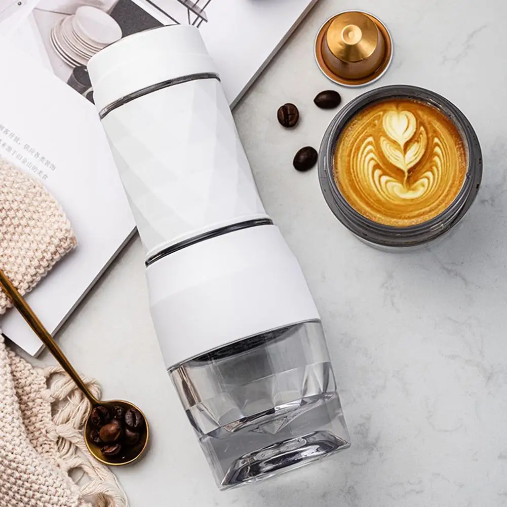 

Ручной пресс для кофе в капсулах для пикника, портативная кофемашина для приготовления эспрессо, дорожная портативная кофеварка