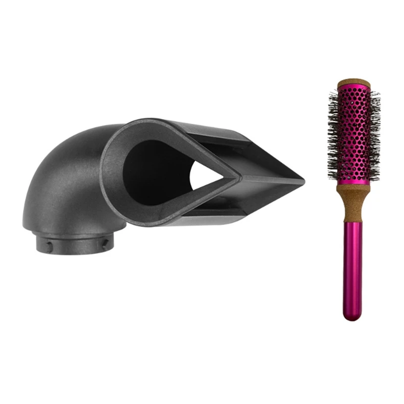 Прецизионная насадка для укладки + цилиндрическая расческа Dyson Airwrap HS05 HS01 сушки и