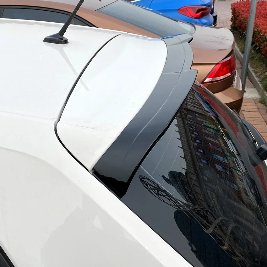 Фото Спойлер-антикрыло GTI-стиль на крышу для VW Polo 6 MK6 2019-2024, фиксированный, аксессуар для тюнинга №3