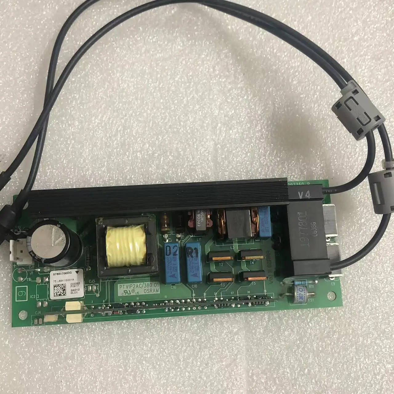 

57651700DG PT VIP2AC/380 01 Projector Lamp Driver Board