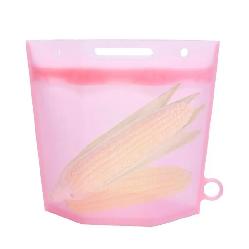Leakproof Reusable Freezer Bags Bpa Free Reusable Food Stora