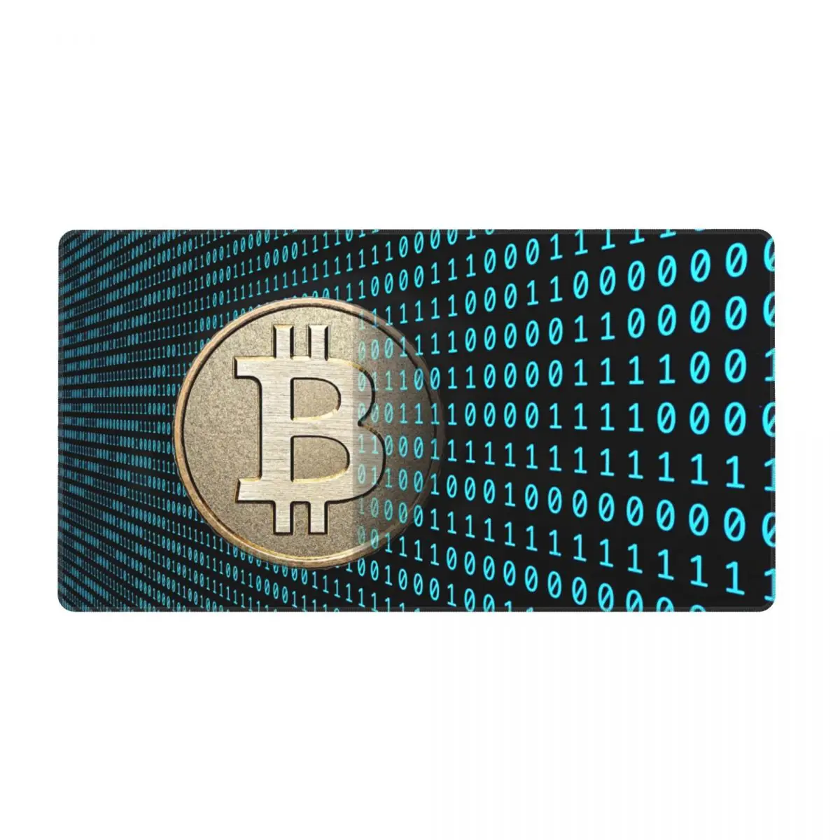 

Bitcoin BTC Crypto Coin Gaming Mouse Pad Keyboard Table Mat Big Rubber Mousepad for Computer