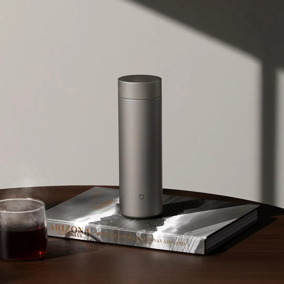 Умный термос Xiaomi Ti 2 из чистого титана, сохранение тепла до 6 часов, медицинский материал, портативная термокружка Mijia (art.: 3920db38aaa9e) - 3920db38aaa9e