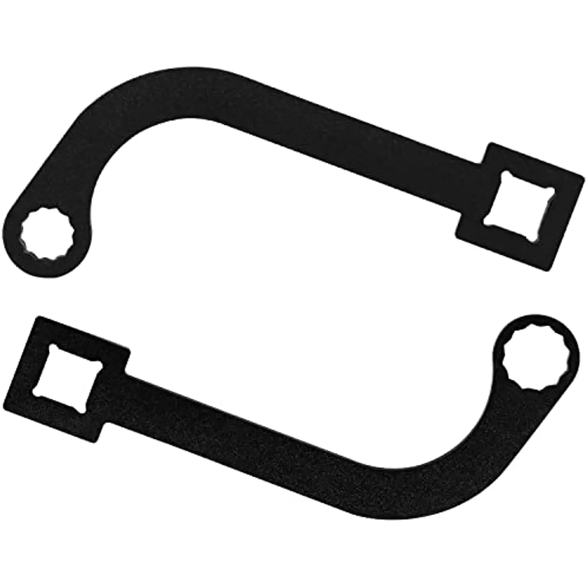 

Chuang Qian 12&15MM 12-Point Turbo Charger Bolt Wrench Tool Pair 1/2" Drive for Cummins ISB 5.9L 6.7L Turbo for 9866B 9866A 9866