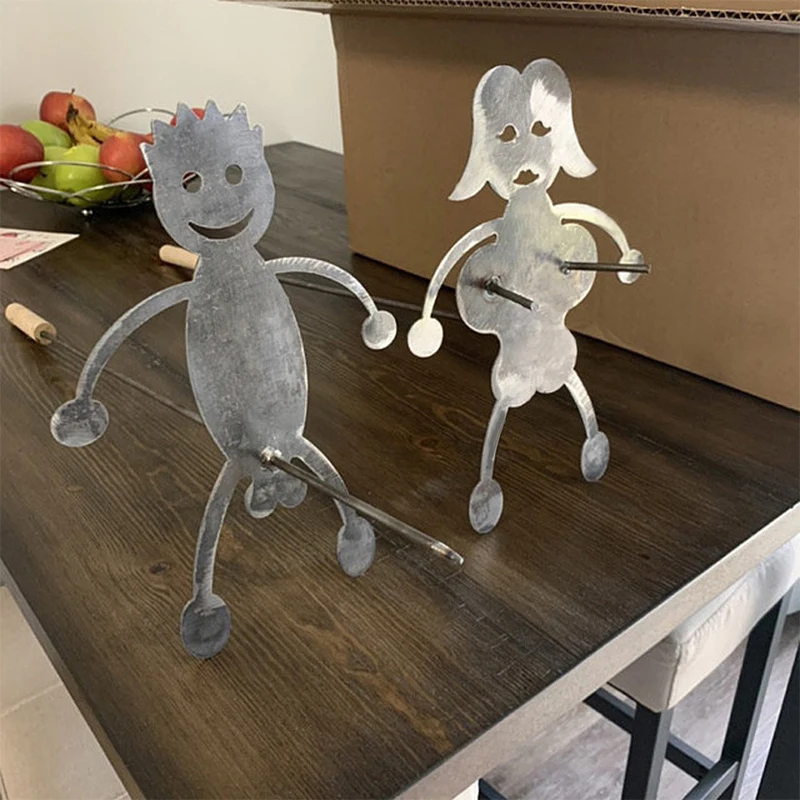 Шпажки для жарки сосисок из нержавеющей стали многоразовые мальчиков и девочек