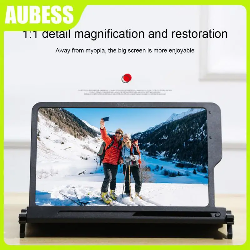 

Video Amplifier Protect Eyes Transparent Folding Phone Enlarged Screen Ultra-clear Portable Read The Eye Protection Bracket Abs