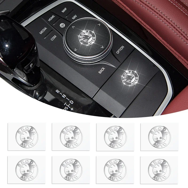 Металлический автомобильный логотип фирменная наклейка Laurin &amp Klement для Skoda Superb 3