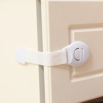10/30pcs Child Safety Cabinet Lock Baby Proof Security Protector Drawer Cabinet Lock Plastic Protection Kids Safety Door Lock 3