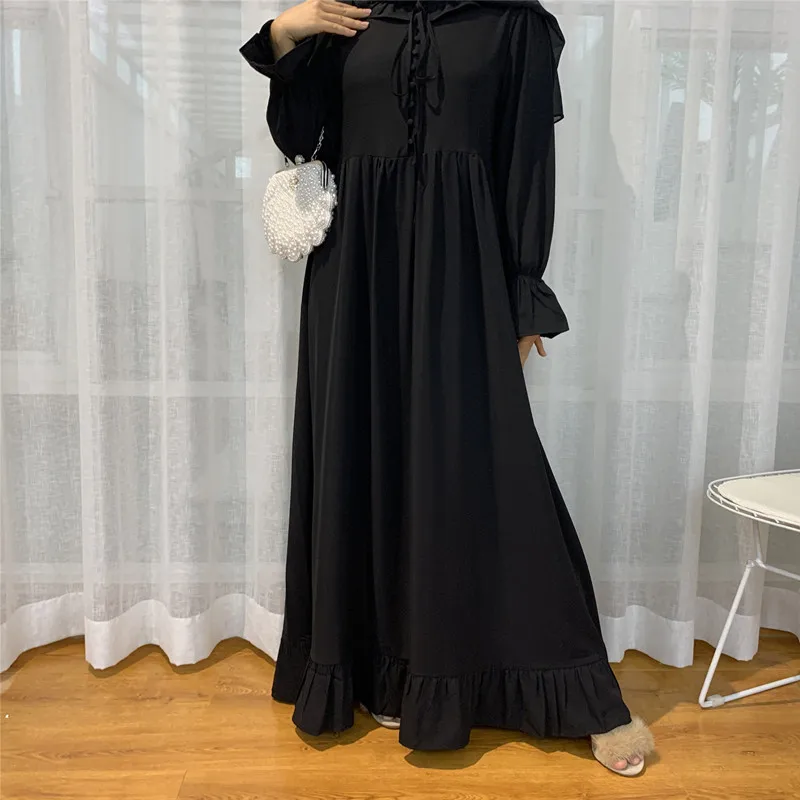 Abaya Turkey Dubai Muslim Fashion Hijab Dress Abayas For Women Islam Clothing Vestidos Kaftan Robe Musulman De Mode XL