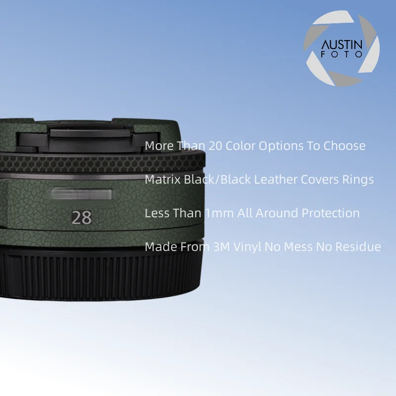 

RF28 f2.8 Lens Skin Decal For Canon RF28 2.8STM Lens Guard Sticker Protector