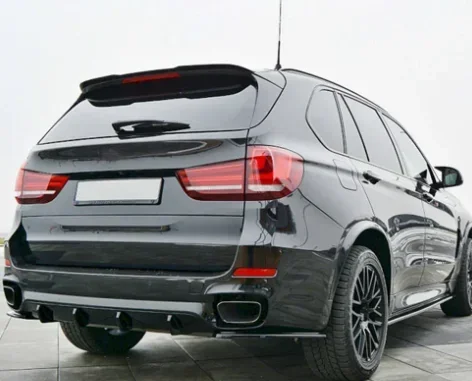 Задний спойлер для BMW X5 F15 E70 E53 G05 2006-2013 внешняя часть глянцевый черный багажника