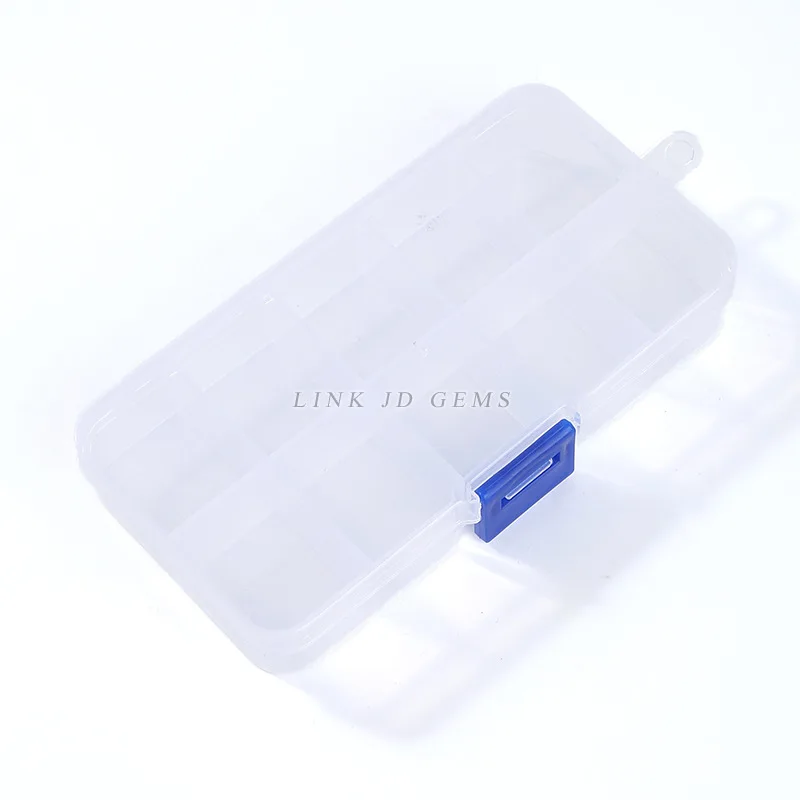 

Small box rectangular transparent plastic components storage box screw container packaging box accessories collection storage