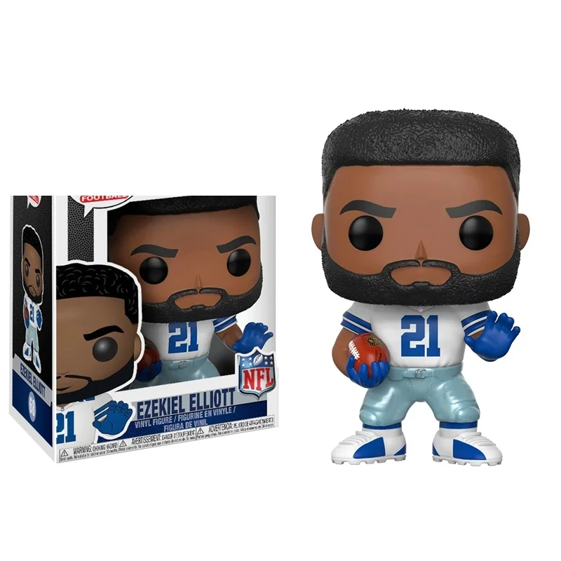 Фигурка куклы Funko Football эсекиль Эллиот #68 модель Super Star COWBOYS NFL виниловая