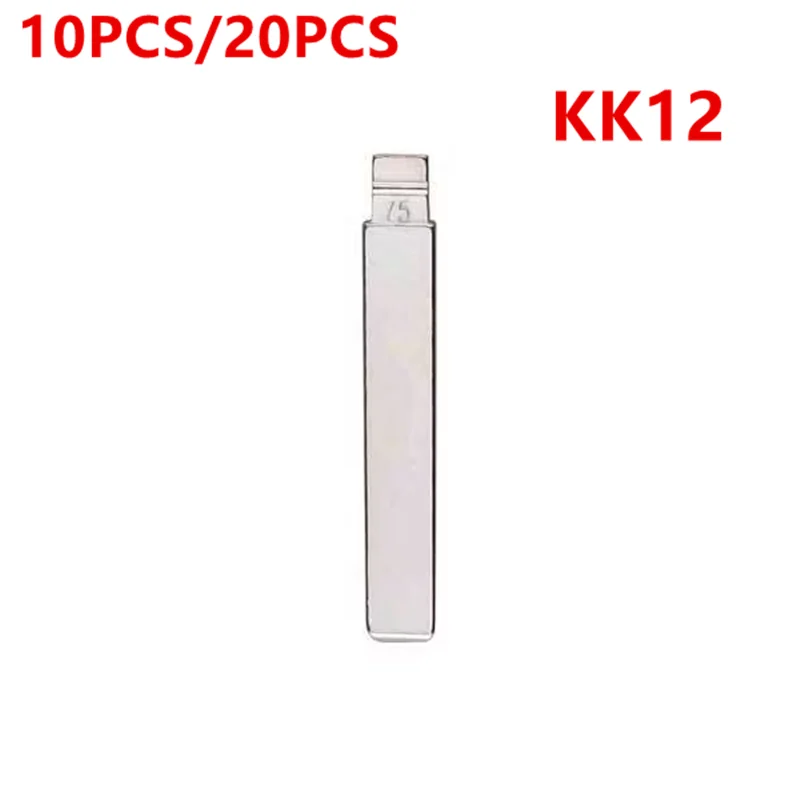 

20 шт. KK12 Flip Key Blade KD Y-75 # Y75 для Kia New Sorento Geely Panda, лопасти дистанционного ключа VVDI Xhorse