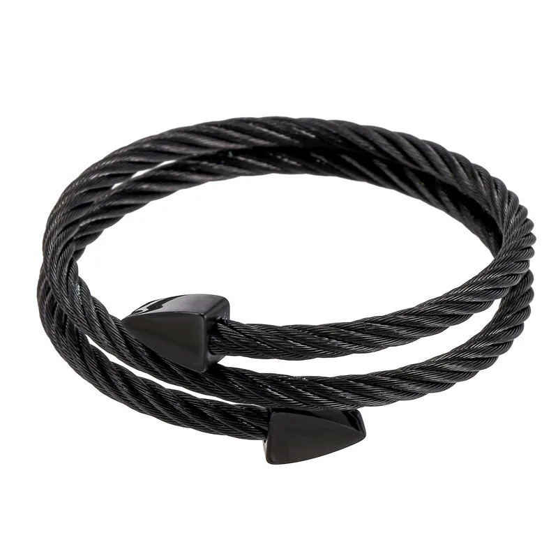 Мужской браслет из нержавеющей стали с Шармами |