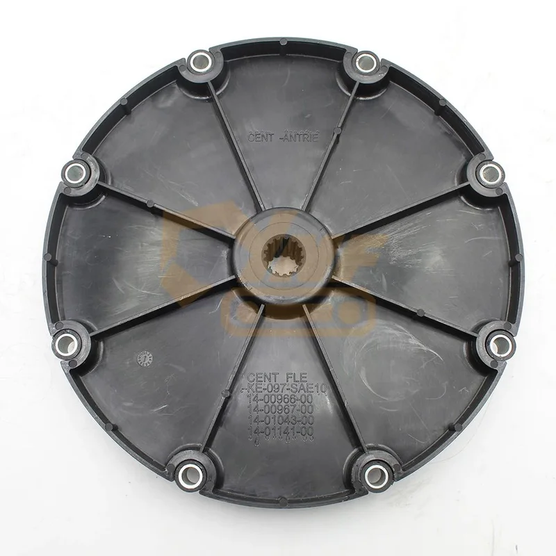 Для Caterpillar 257d 277d 297d 297d2 257d3 287d нейлоновая фланцевая муфта коленчатого вала в сборе