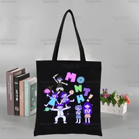 omori game anime funny harajuku solid color canvas womens college ulzzang korean black large casual fashion shoulder bags