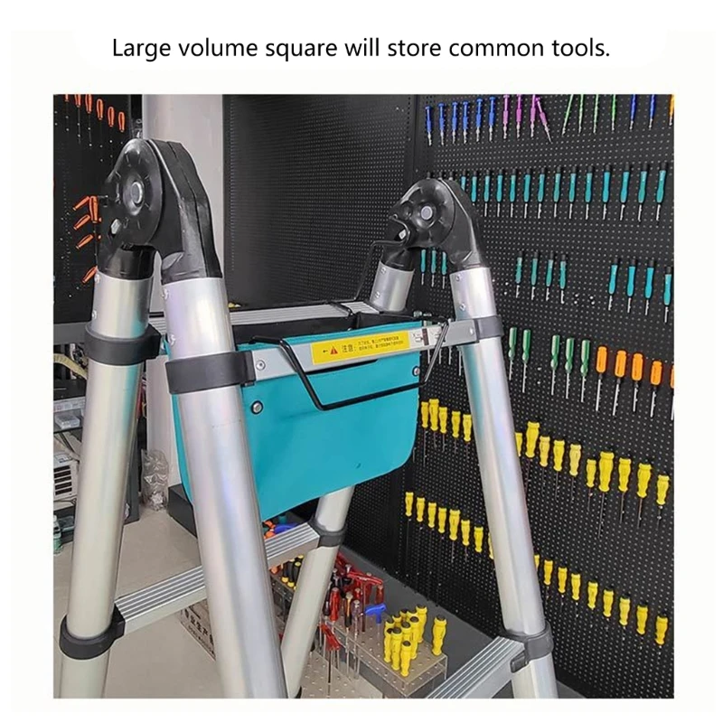 Ladder Bag Portable Foldable Tool Bag Compact & Versatile Tool Organizes Waterproof Tools Storage Bag for Hobbyists
