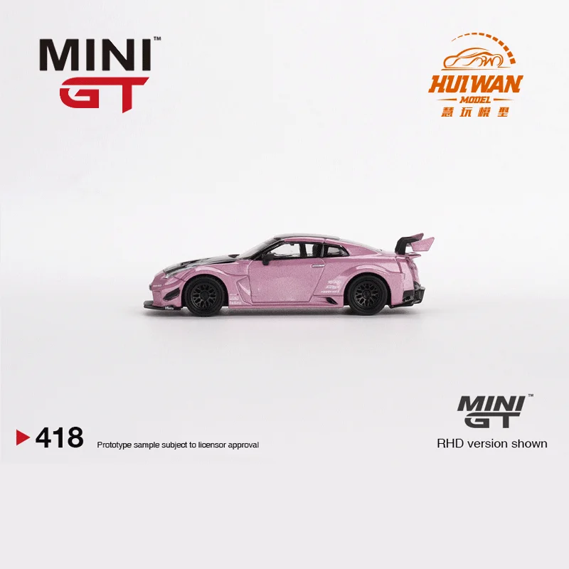 

Мини GT 1:64 NISSAN gtr Passion розовая коллекция Металлическая Модель литья под давлением модели автомобилей игрушки