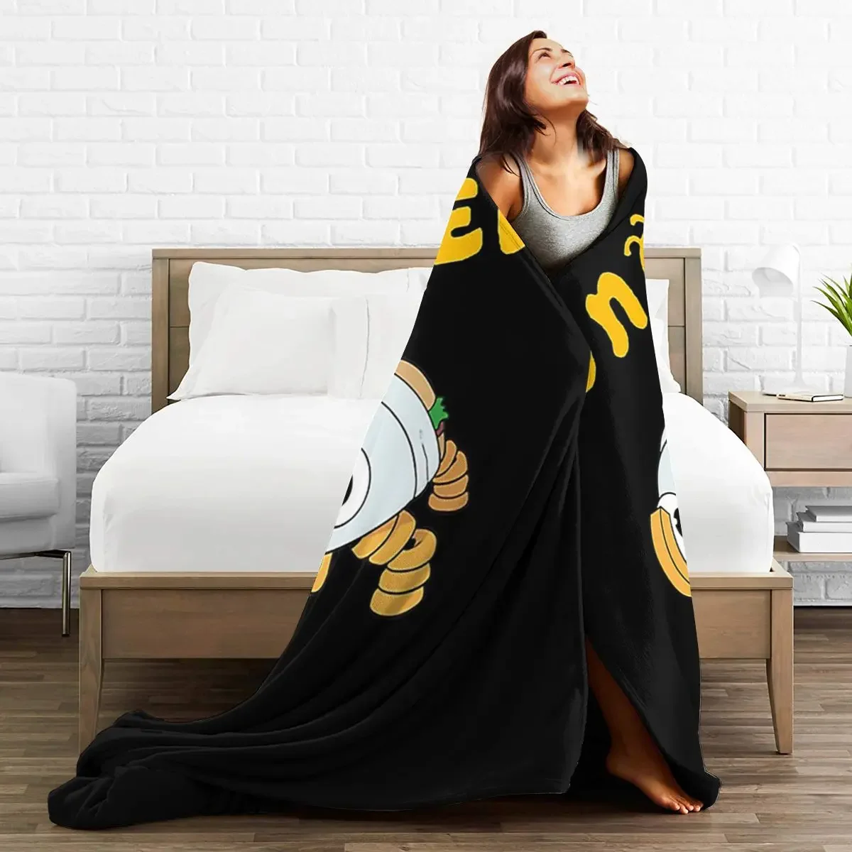 Мягкое теплое фланелевое одеяло Bugsnax Bunger постельное белье для кровати гостиной