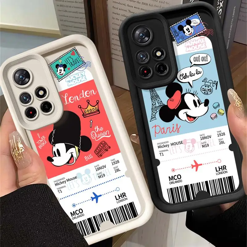 Мягкий силиконовый чехол для Xiaomi Redmi Note 13 pro plus 11 12 12S 10 10S