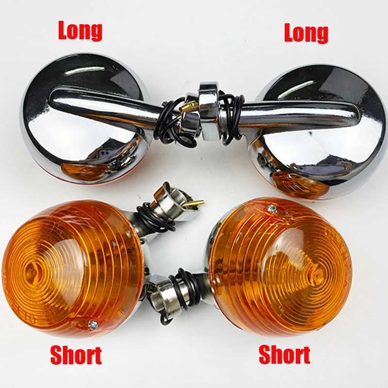

Motorcycle Signal Turning Light for Honda C50C C70 CD70 ST70 CT79 CT90 JH70 JL70 Chromed Indicator Flasher Winker Rear Front