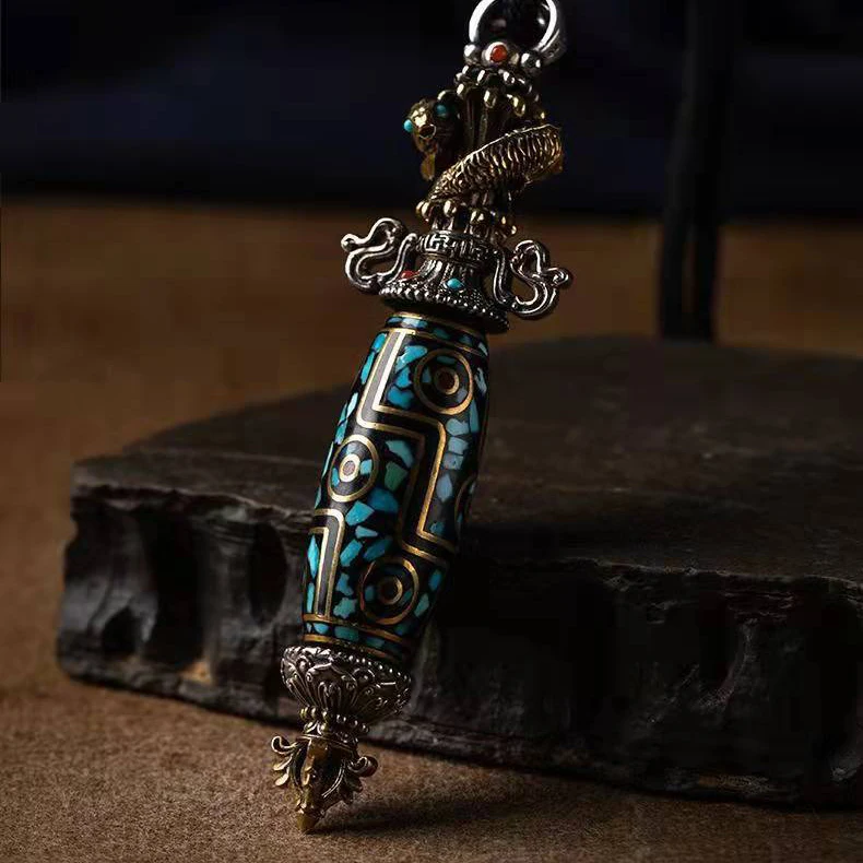 

Подвеска в стиле ретро с этническим приливом, мужское ожерелье с кулоном в стиле ретро, модная Подарочная бижутерия, аксессуары