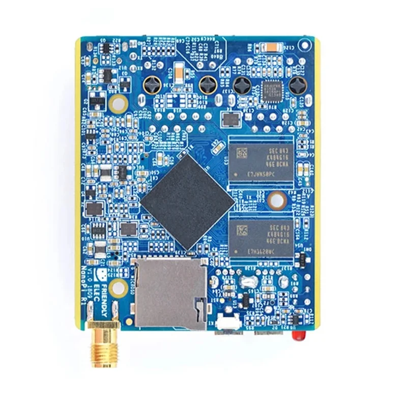 Для NanoPi R1 Allwinner H3 Quad-Core 4XCortex-A7 1GB RAM + 8GB EMMC Dual Network Port IOT Router поддерживает открытый