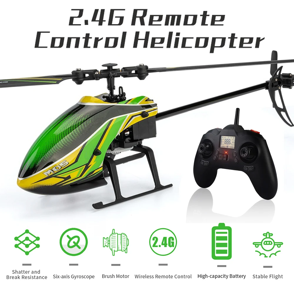 

Радиоуправляемый вертолет Jjrc M05, 6-осевой гироскоп, 4 канала, 2,4 ГГц, дистанционное управление, электронный самолет, Квадрокоптер, Дрон, игрушк...
