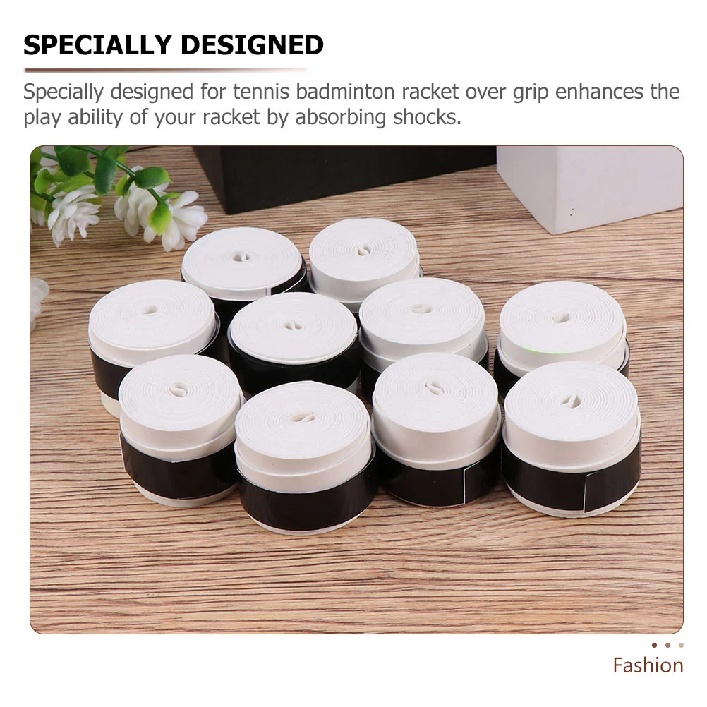 12 шт. повязка на повязку теннисная лента для бадминтона ракетка аксессуары