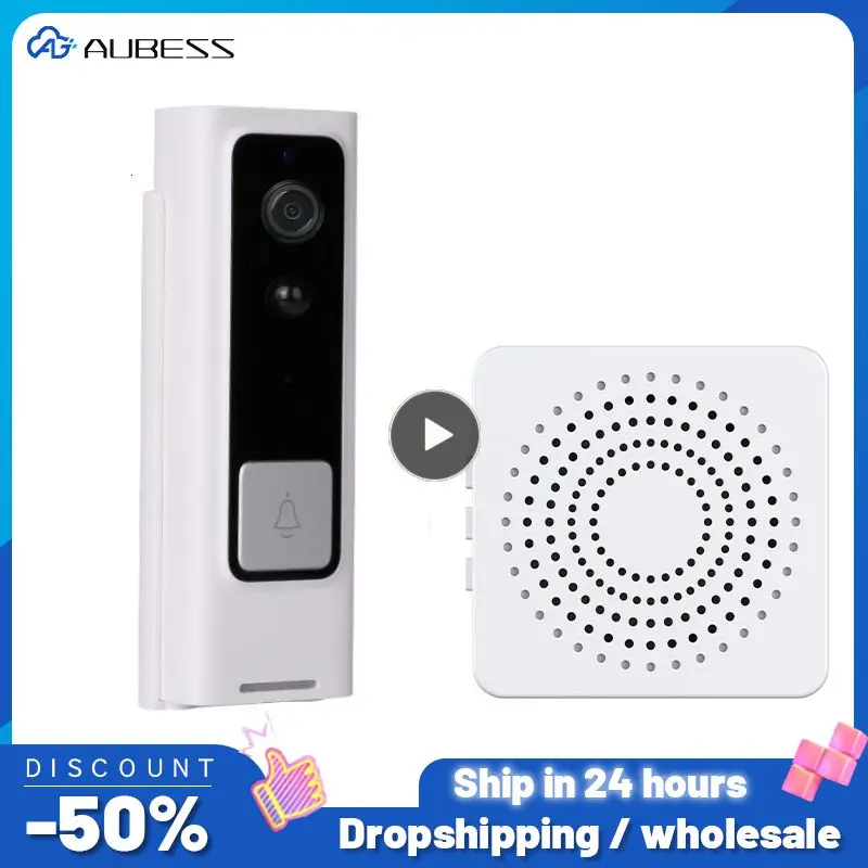 

Smart Door Bell Electronic Cats Eye Alarm Hd Camera Security Video Intercom Wireless Doorbell Smart Home Wifi Visual Doorbell