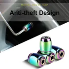 Колпачки клапанов для автомобильных колес, 4 шт., аксессуары для защиты от пыли, для автомобилей, мотоциклов, грузовиков, велосипедов, автостайлинг