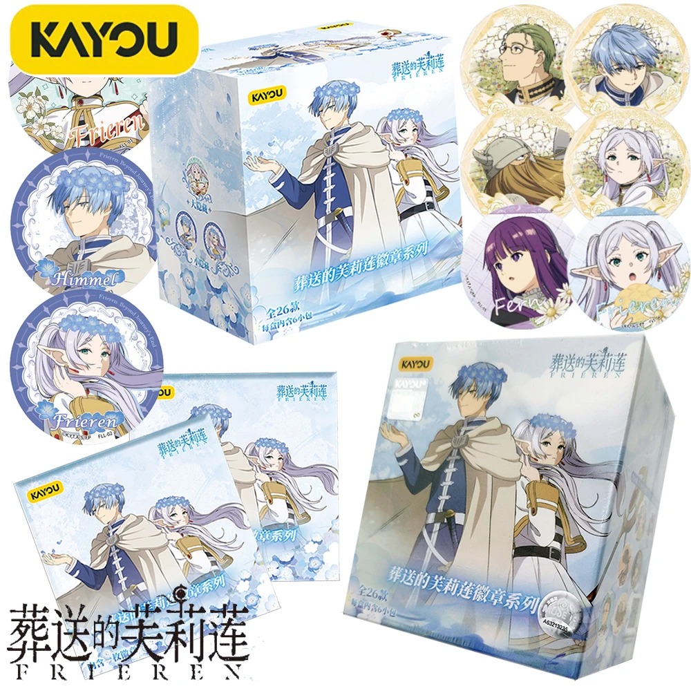 Фото Оригинальные значки-игрушки KAYOU Frieren: Beyond Journey's End из праздничной коллекции, подарки-сюрпризы для детей, для семейных праздников и поощрения №1