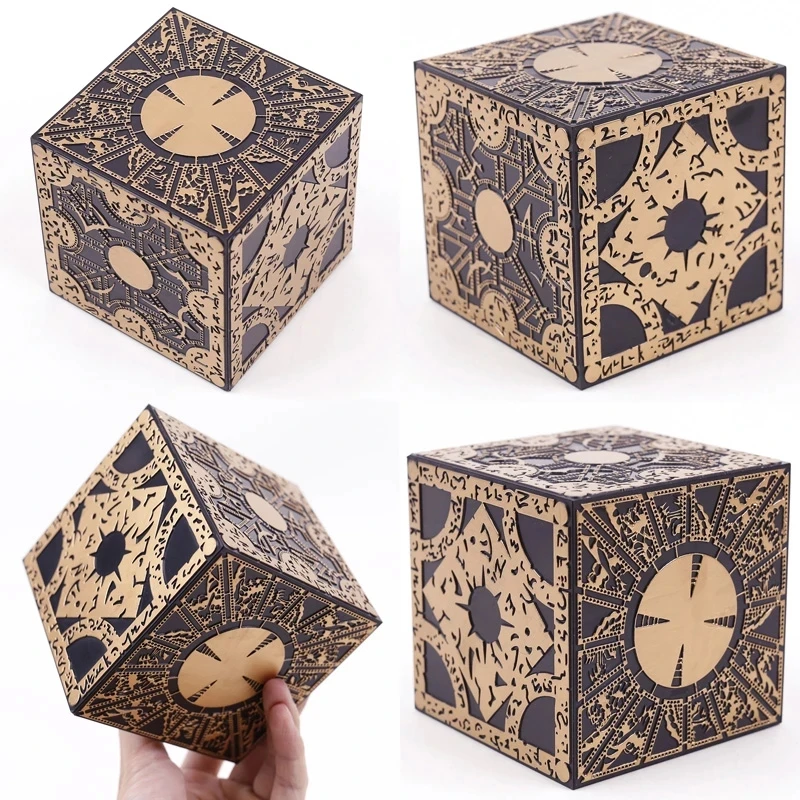

Fierce Ghost Chasing Hell Magic Box Puzzle Creative Handmade Detachable Rubik's Cube Lock Puzzle Box Children Play Toy