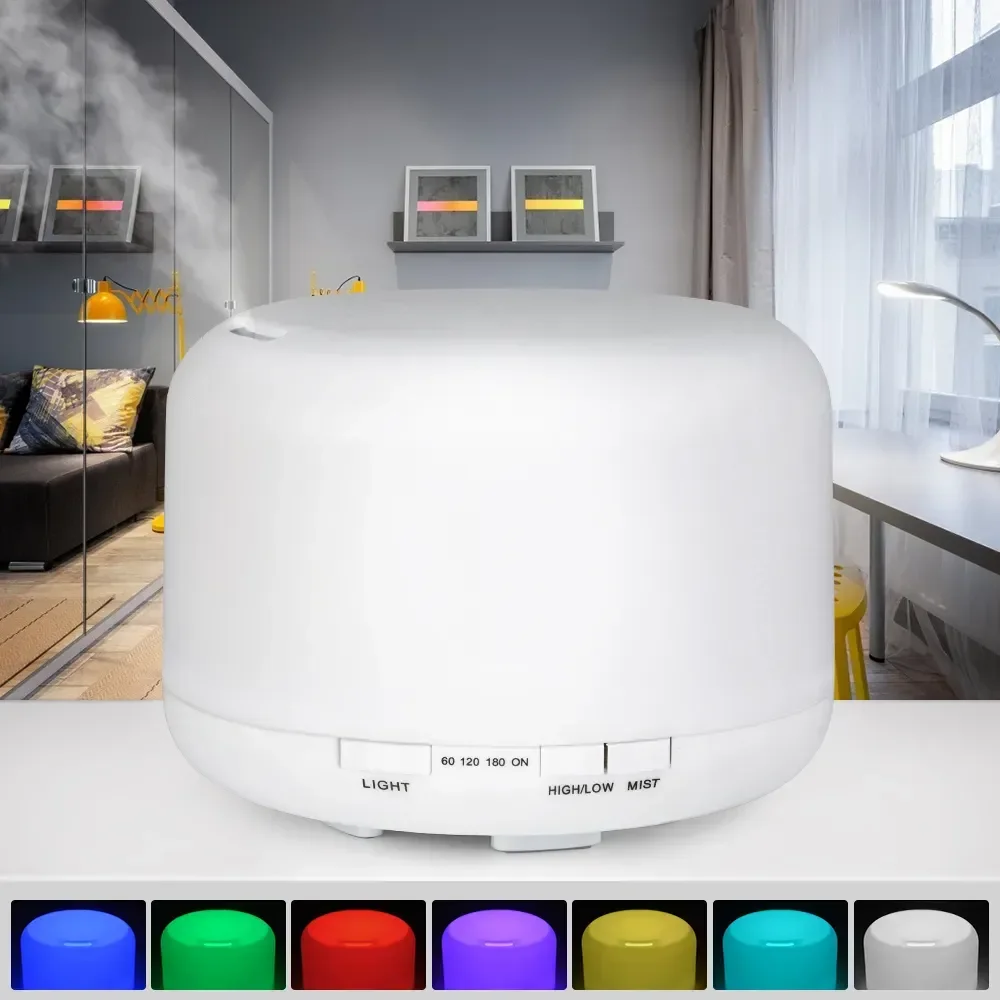 

Humidifier Essential Oil Diffuser 300ML 500ML 1000ML With Lights Remote Control Ultrasound Electric Aromatherapy Diffuser