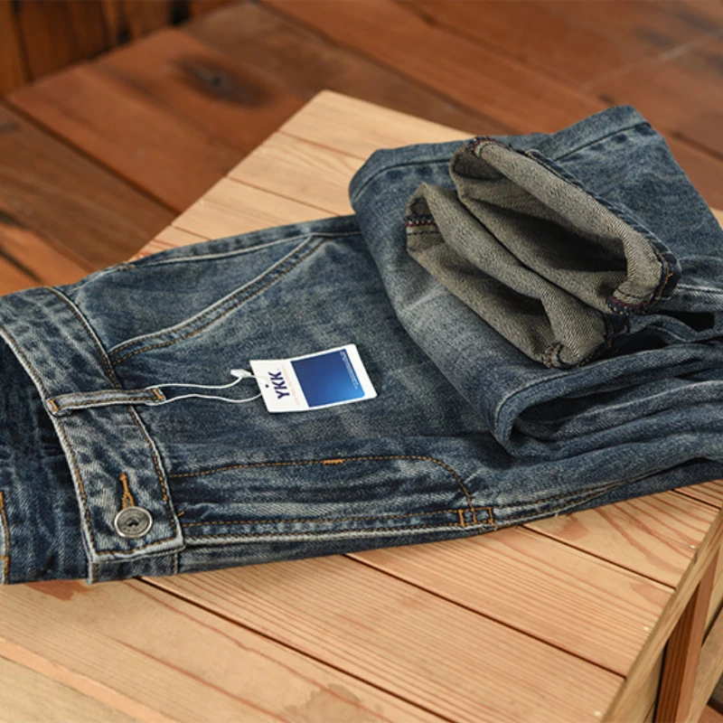 2023 Spring Summer New Casual Ripped Jeans for Men Clothing Washed Soft Cotton Streetwear Oversize Men Trousers A5978