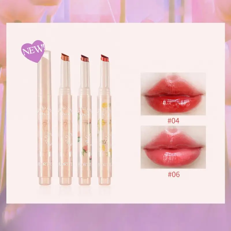 

13 Colors Sweet Flower Lipstick Moisturizing Long-lasting Lip Gloss Korean Makeup Tools Pigmented Sexy Glass Cosmetics For Women
