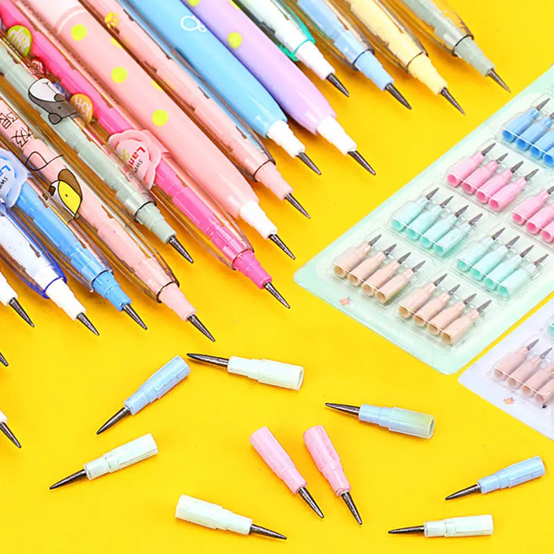 S Kawaii Mechanical Pencils Writing Painting Tools Korean Stationery School Office Supplies