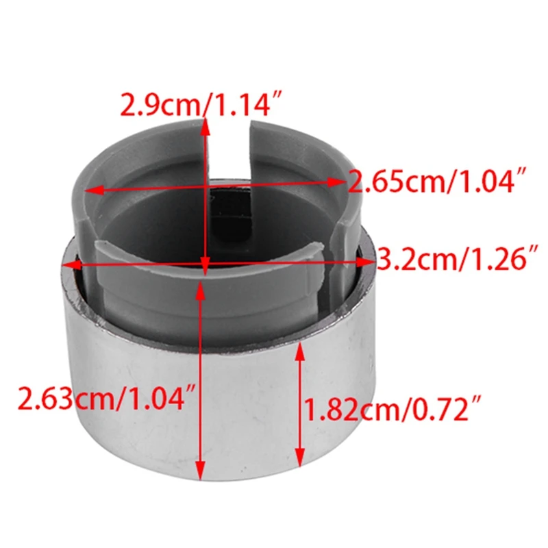 7L6 601 173A 2ZZ 10 шт. хромированный колпачок болта гайки для Touareg 2004-2017 7L6601173A
