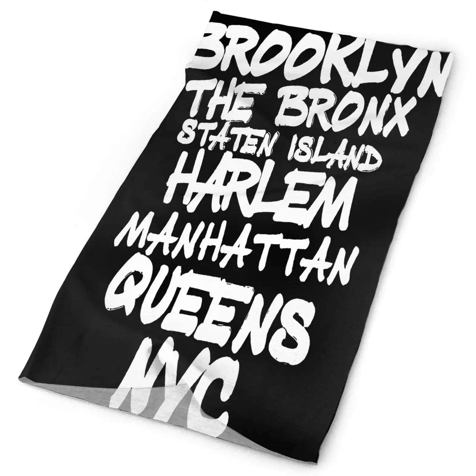 

Мужская бандана Ny Boroughs Brooklyn The Bronx Harlem, аксессуары для бега, Балаклава, маска, головной платок, маска для лица