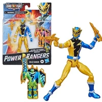 hasbro original power ranger gold ranger joints movable anime action figure toys for kids boys birthday gifts collectible model