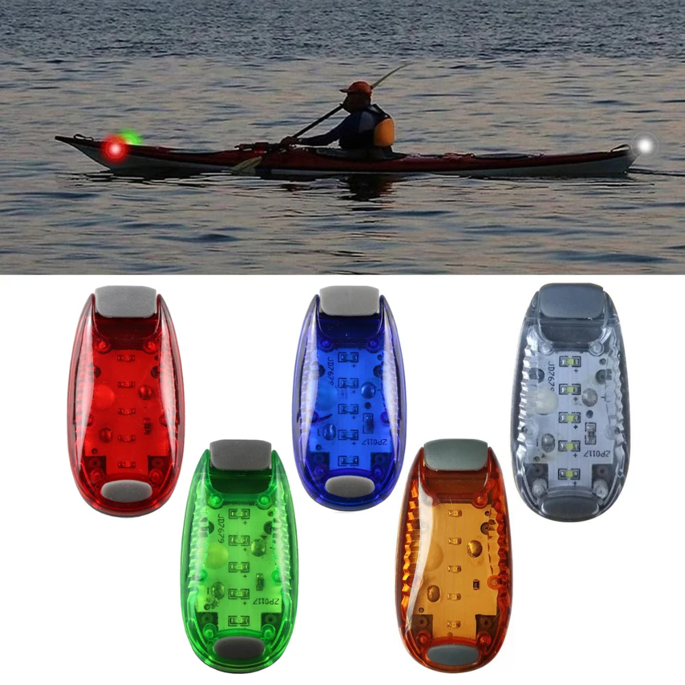 

2 PCS LED Boat Navigation Lights For Boat Yacht Motorboat Bike Hunting Night Marine Boat Lights Waterproof Signal Warning Light