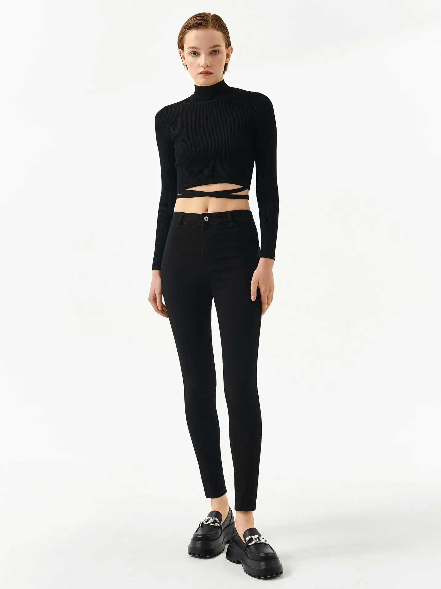 Джинсы skinny с высокой посадкой befree SKINNY-LIGHT2 |