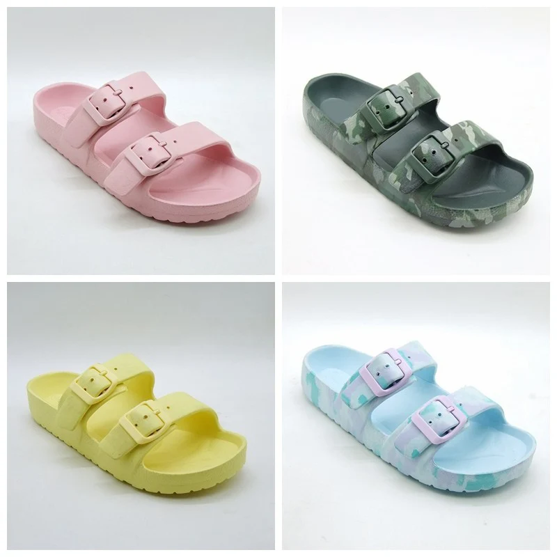 

Ladies parent-child slippers EVA flat bottom non-slip outer wear sandals soft and comfortable light fashion sandalia jelly shoes