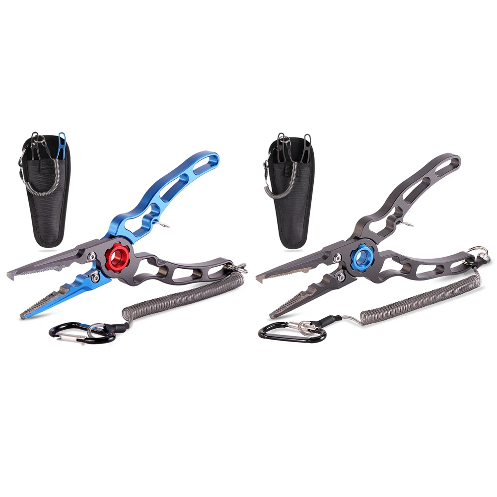 

Многофункциональные плоскогубцы, ножницы, портативный резак для приманки, крючок для удаления рыбы, щипцы с ручной веревкой, рыболовные инс...