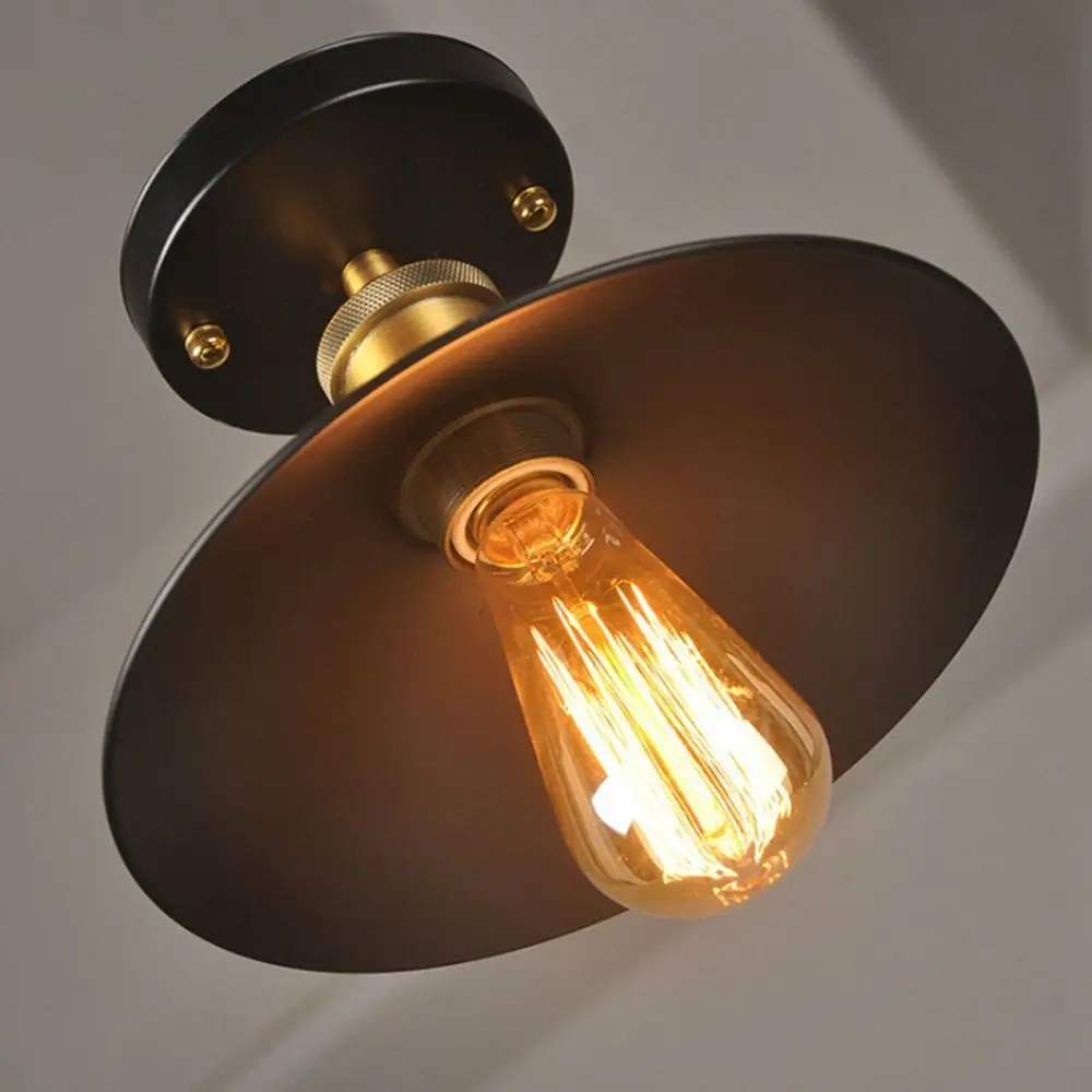 

Держатель для светильник, металлический, винтажный, черный