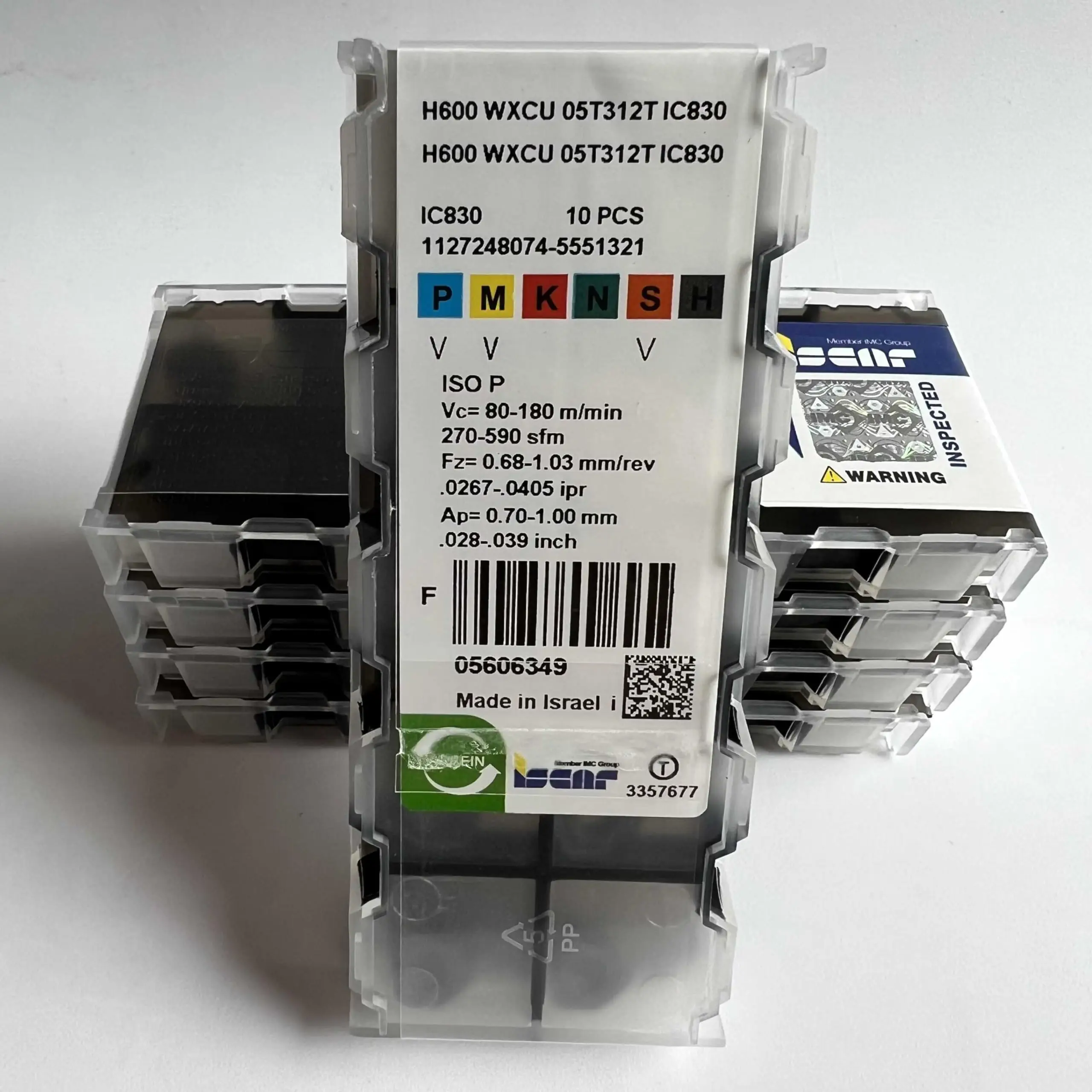 H600WXCU05T312T IC830/Оригинальное лезвие из сплава с ЧПУ 10 шт.
