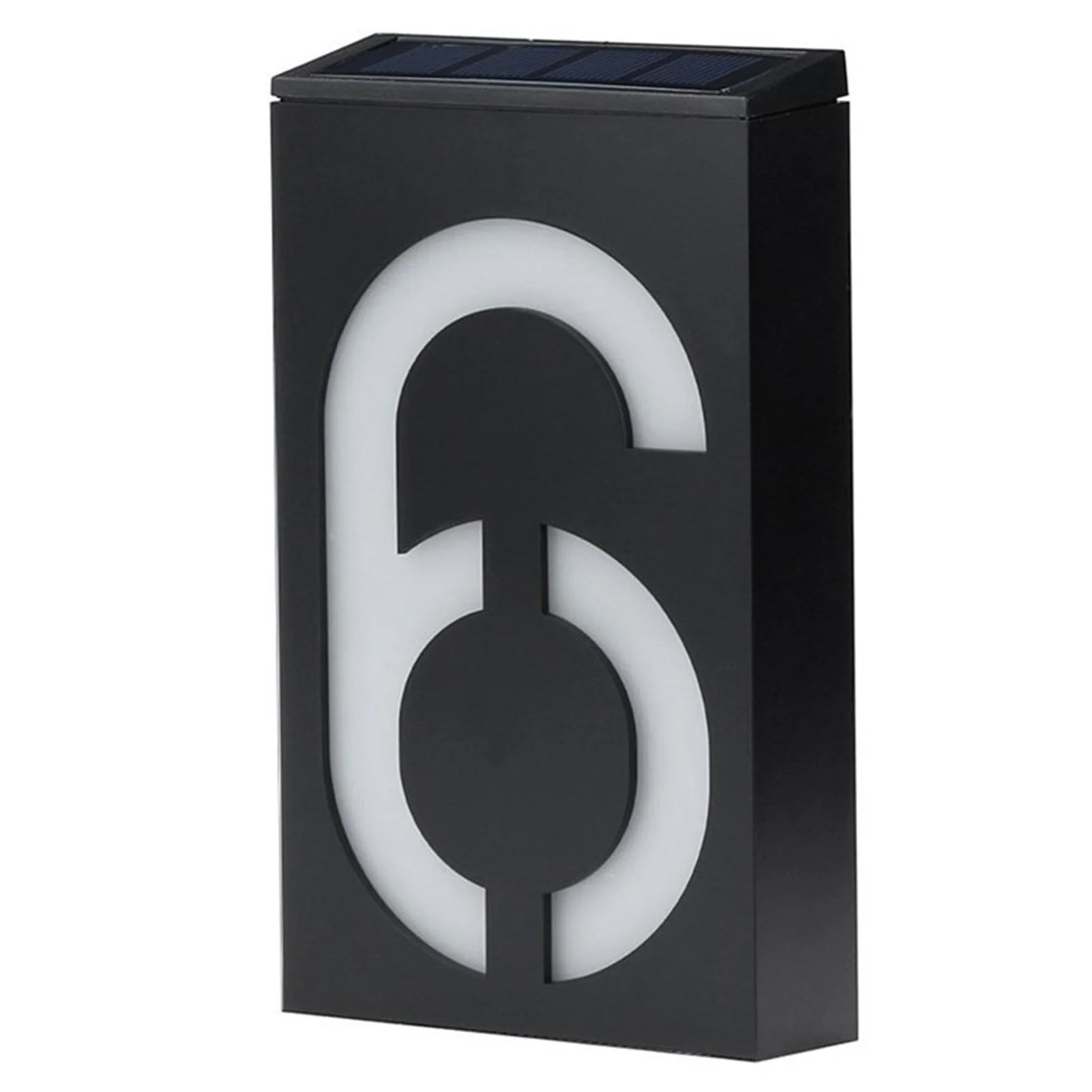 

Электронный знак с номером дома на солнечной батарее, автоматическое освещение без проводов для дома, двора, улицы