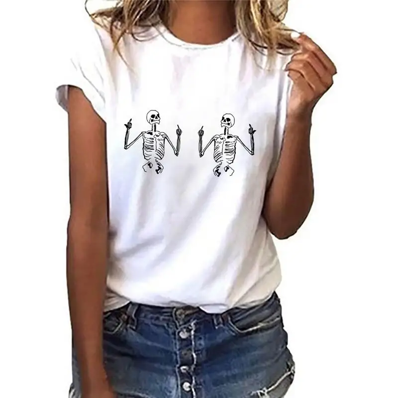 

Unisex Print Summer Tshirt women Fashion Graphic Print Ladies Tee Tops harajuku Casual white Short sleeve tee shirt femme XXXL